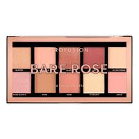 Profusion Cosmetics Eyeshadow 10 Shade Palette Mini Artistry - Bare Rose - 1 stk.