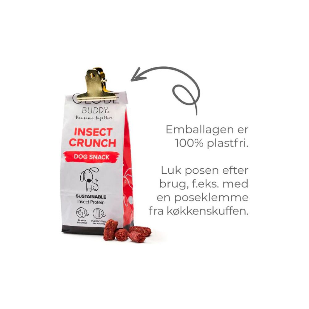 Køb Globe Buddy Insect Chrunch - 200 g. billigt hos Med24.dk