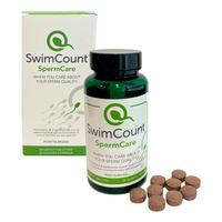 SwimCount SpermCare kosttilskud  - 60 stk.