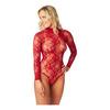 NORTIE Riga Blonde Bundløs Bodystocking - Rød - 1 stk