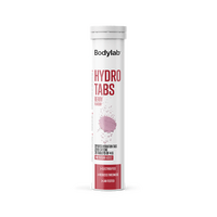 Bodylab Hydro Tabs Berry (uden koffein) - 20 stk.