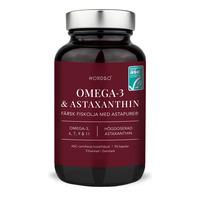 NORDBO Omega-3 & Astaxanthin - 90 kaps.