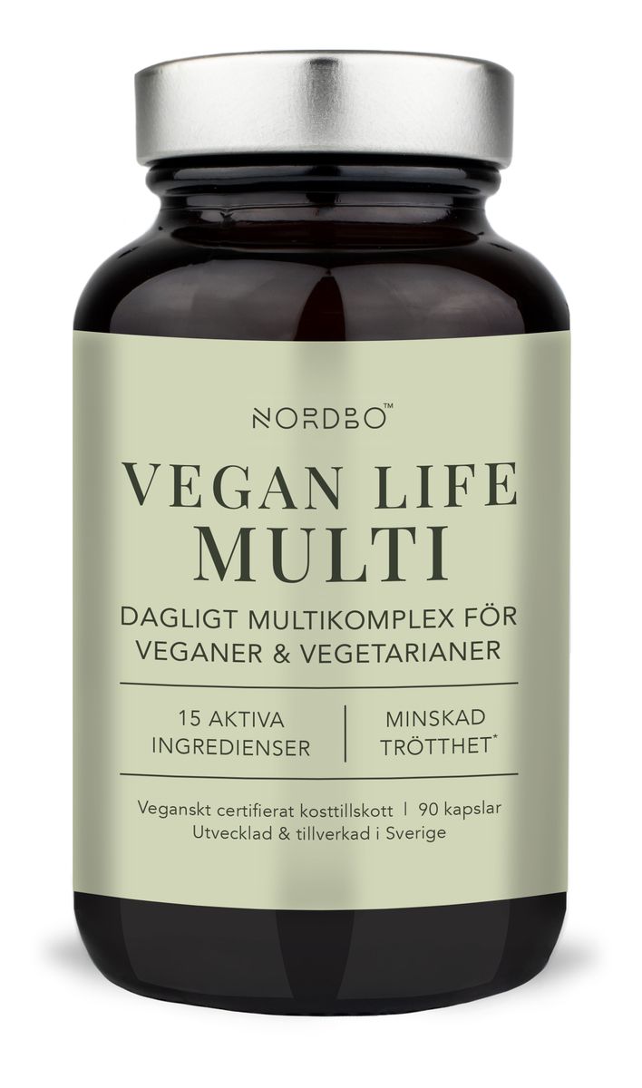 NORDBO Vegan Life Multi - 90 kaps.