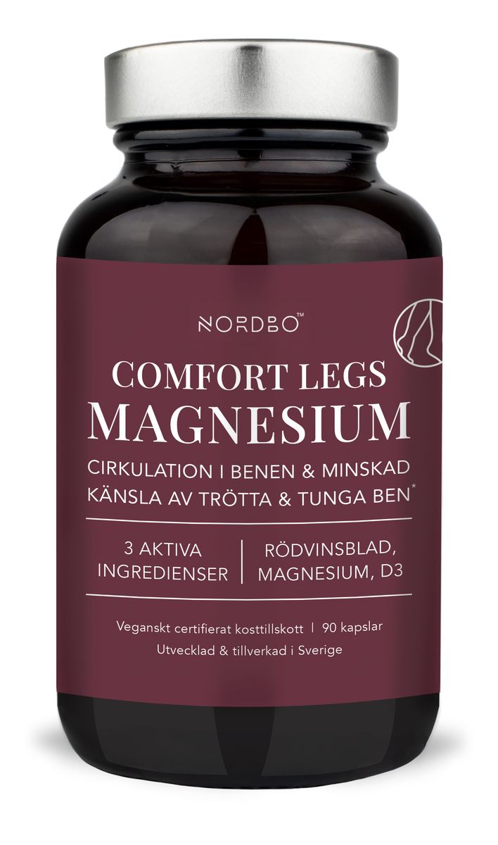 NORDBO Comfort Legs Magnesium - 90 kaps.