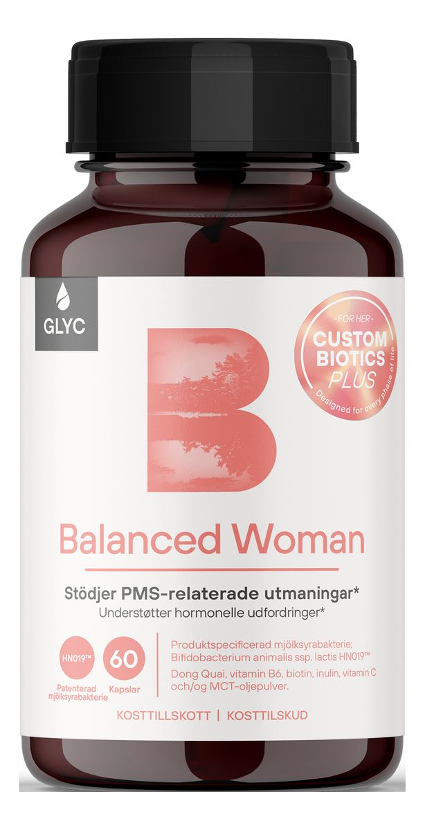 GLYC Balanced Woman - 60 kaps.