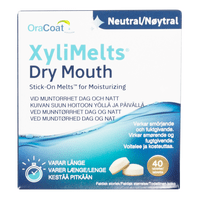 XyliMelts Klæbetabletter Neutral - 40 tabl.