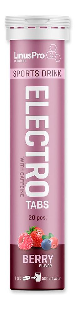 LinusPro Nutrition Elektrolyt Tabs Berry - 20 stk.