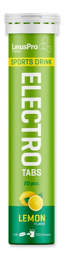 LinusPro Nutrition Elektrolyt Tabs Lemon - 20 stk.