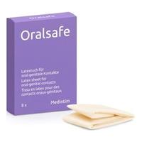 Oralsafe Slikkelapper u. smag - 8 stk.