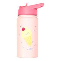 SARO BABY Thermoflaske m. Sugerør - Pink - 1 stk.