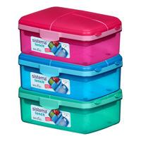 Sistema Slimline Quaddie Lunchbox 1.5 L - Blå