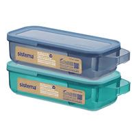 Sistema Snack and Slide 445 ml. - 1 stk. - Teal Stone