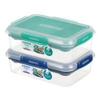 Sistema Stax Rectangle To Go 2,2 L - 1 stk. - Blå
