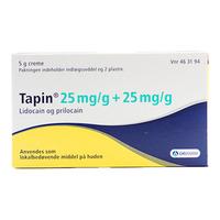 Tapin creme 2,5% + 2,5% creme