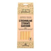 Suztain Hvedestrå Sugerør 20 cm - 50 stk.