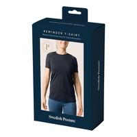 Swedish Posture T-shirt Posture Reminder Black kvinde - Flere størrelser