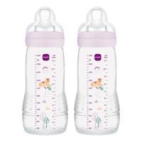 MAM Easy Active Baby Bottle 330 ml. - Pink - 2 stk.