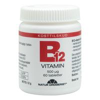 Natur-Drogeriet B12-vitamin 500 µg - 60 tabl.