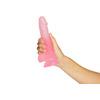 Baseks Jellies Realistisk Sugekop Dildo 19 cm