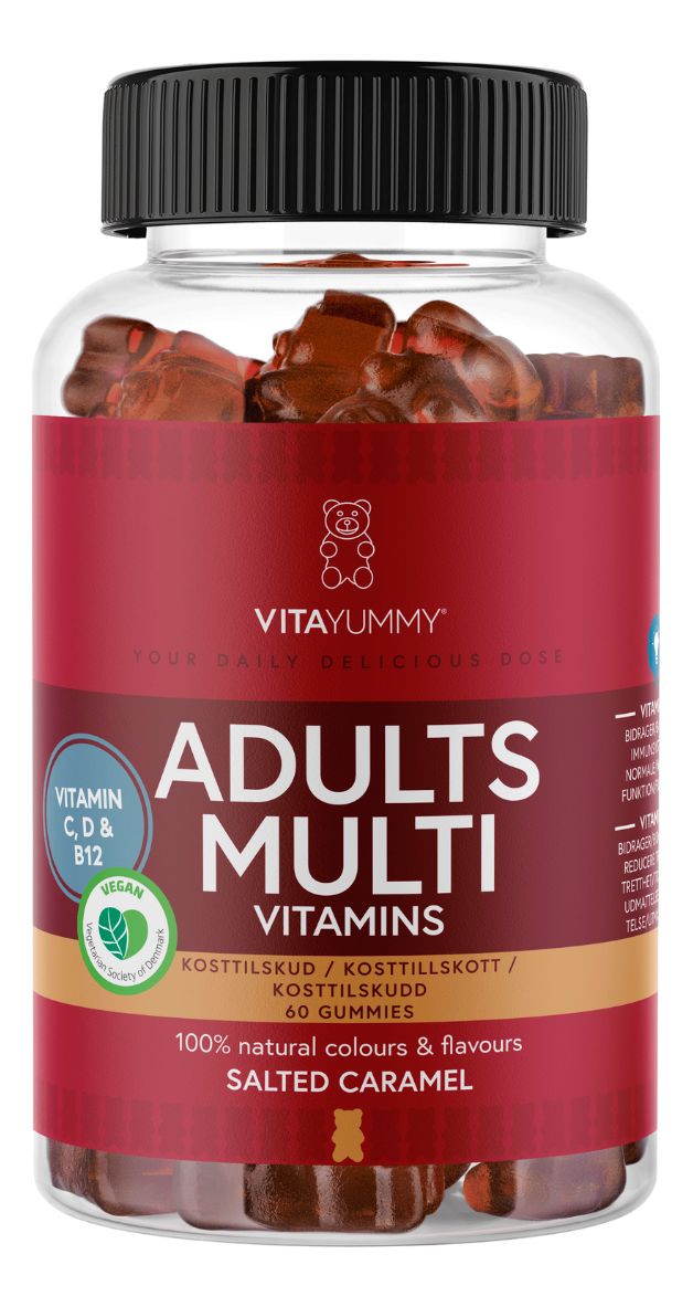 VitaYummy Adults Multi Salted Caramel - 60 stk.