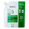 Vichy Dercos Anti-Dandruff Shampoo Refill for Dry Hair - 390 ml.