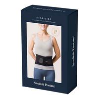 Swedish Posture Lændebælte Stabiliserende Sort - M