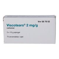 Viscotears 2care4 2 mg/g øjengel - 3x10 g.