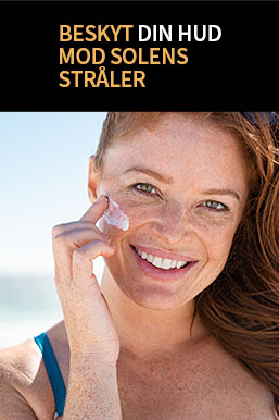Beskyt din hud mod solens stråler