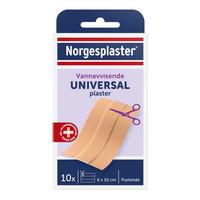 Norgesplaster Waterproof Universalplaster 6 x 10 cm - 10 stk.