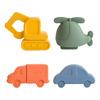 Mushie Mold Free Bath Play Set - Vehicles - 1 stk.