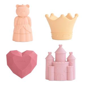Mushie Mold Free Bath Play Set Princess 1 Stk