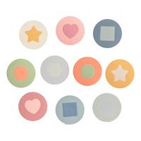 Mushie Foam Bath Puzzle - 1 stk.