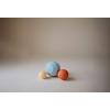 Mushie Nesting Spheres Sensory Toy - Powder Blue - 1 stk.