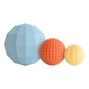 Mushie Nesting Spheres Sensory Toy Powder Blue Stk
