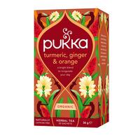 Pukka Turmeric Ginger & Orange Ø - 20 br
