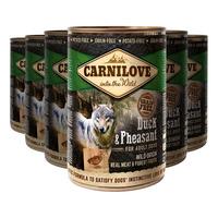 Carnilove Vådfoder - and & fasan - 6 x 400 g.