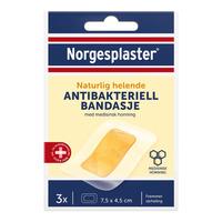 Norgesplaster Antibakteriel Bandage 7,5 x 4,5 cm - 3 stk.