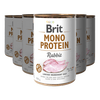 Brit Mono Protein vådfoder m. kanin - 6 x 400 g.