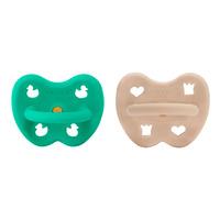 Hevea Naturgummi Sutter Rund 3-36 mdr. - Tisvilde - 2 stk.