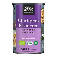Urtekram Kikærter i dåse Ø - 400 g