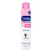 Sanex Derma Care+ Invisible 72H Deo Spray - 200 ml.