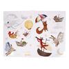 Filibabba Wallstickers - Dreamy Adventurers - 1 stk.