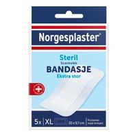 Norgesplaster Scankvikk Steril Bandage 20 x 9,7 cm - 5 stk.