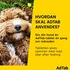 AdTab tyggetabletter til hund, 1,3-2,5 kg (56 mg) - 3 tabl.