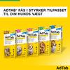 AdTab tyggetabletter til hund, 11-22 kg (450 mg) - 3 tabl.