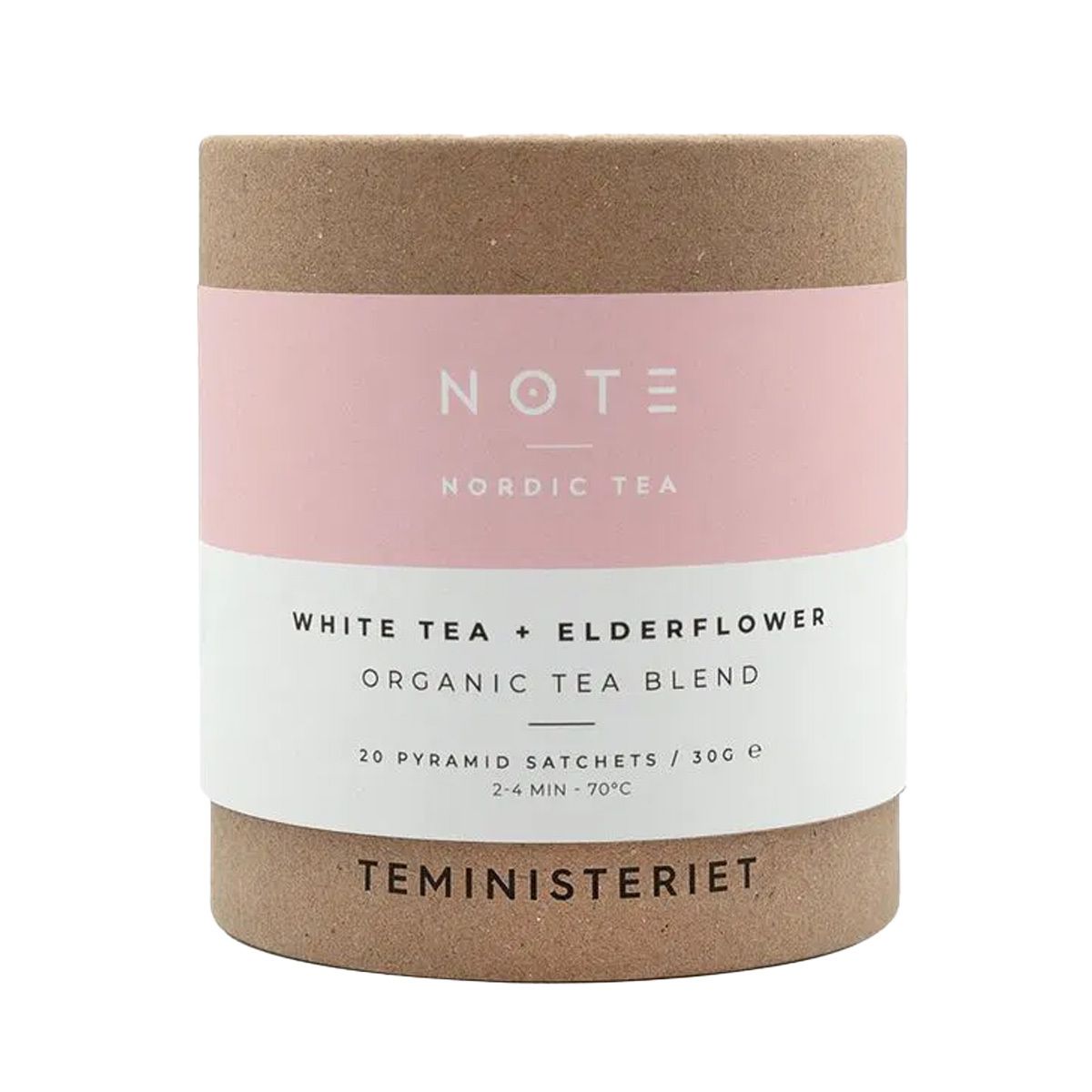 Køb Teministeriet Note White Tea Elderflower billigt hos Med24.dk