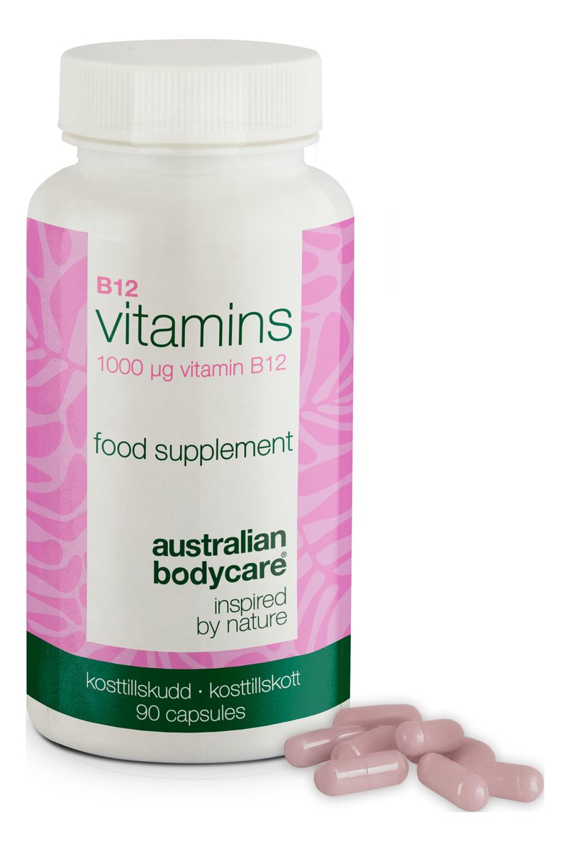 Australian Bodycare B12 Vitamins - 90 stk.