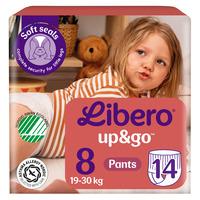Libero UP&GO 8 19-30 kg- 14 stk.