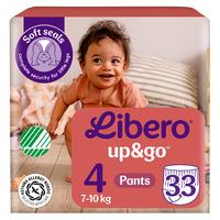 Libero Up&amp;Go 4 Bukseble 7-10 kg - 33 stk.
