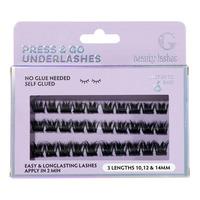 G Beauty Lashes Press & Go Underlashes - Glam - 1 stk.